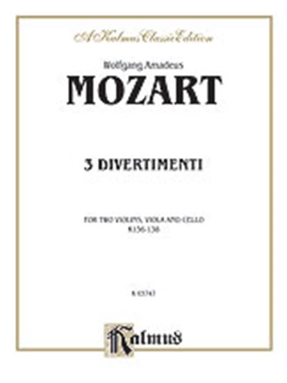 Picture of Mozart: Three Divertimenti
