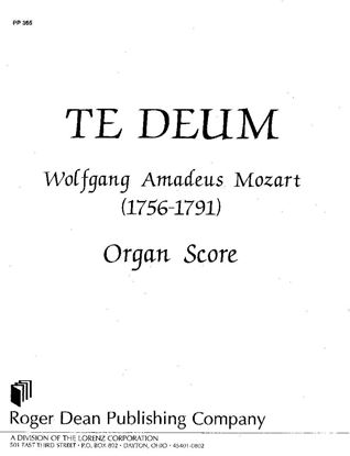 Picture of Te Deum - Organ Score