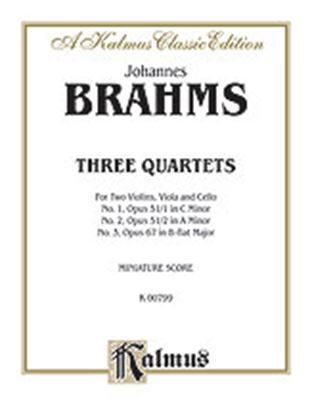 Picture of Brahms: Three String Quartets