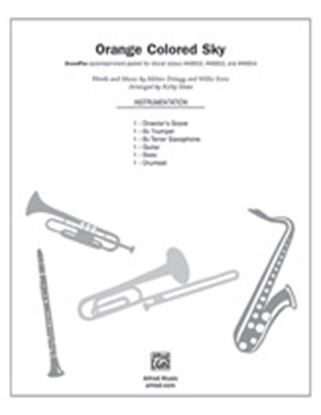 Picture of Orange Colored Sky