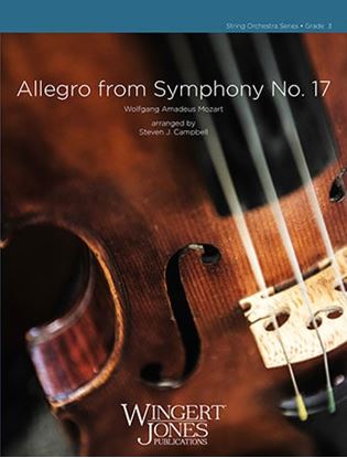 Picture of Allegro From Symphony #17 - Score